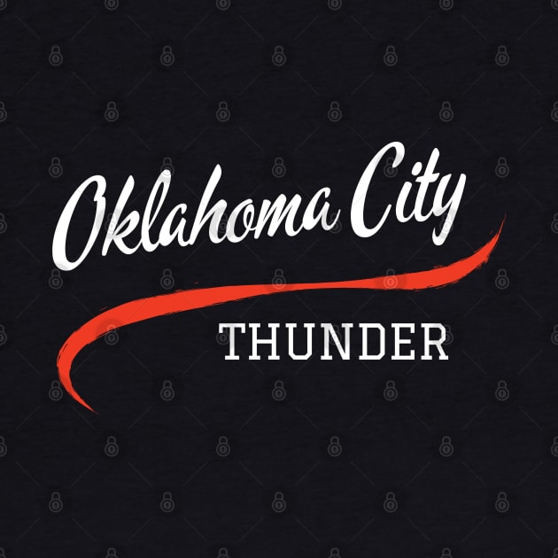 Thunder OKC by CityTeeDesigns